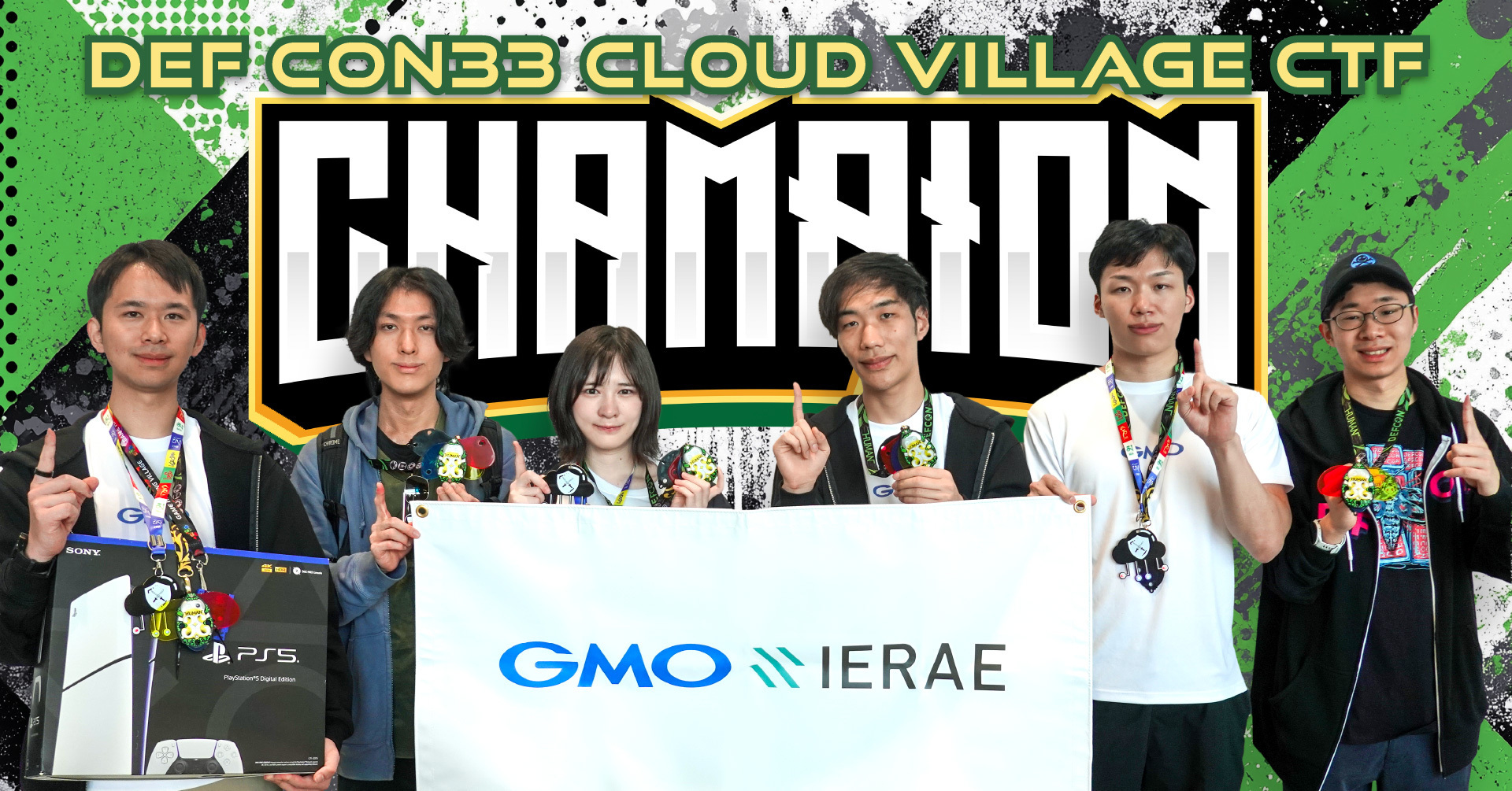 GMOインターネットグループのホワイトハッカーチーム「GMOイエラエ」 世界最大級のサイバーセキュリティイベント「DEF CON 33」CTF  「Cloud Village CTF」で世界1位を獲得、3連覇達成 | GMOインターネットグループ株式会社